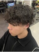 横浜シャドウパーマ緩めスパイラルパーマルーズパーママッシュ◆