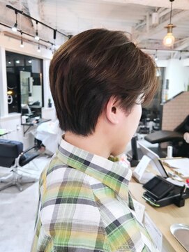 エイス 梅田 中津(Ace) センターパート 曲がる縮毛矯正