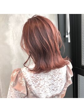 ギークス(GEEKS) 【GEEKS渋谷】初ブリーチ/秋冬カラー/ピンク/ネオウルフ/透明感