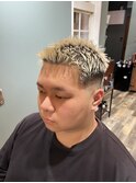 MEN’S HAIR/波巻ツイストスパイラル/フェザーパーマ/柏/理容室