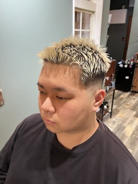 スタンドバーバー 柏(STAND BARBER) MEN’S HAIR/波巻ツイストスパイラル/フェザーパーマ/柏/理容室