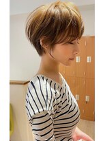 ビュートヨナカ(VIEW TOYONAKA)&nbsp;【30代/40代/50代】ショートカット/明るめカラー/豊中/小顔