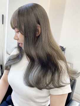 キラ 原宿(KILLA) #ブリーチなしダブルカラー#グレージュ#ブラウン#ベージュ