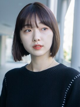 ガーデンヨコハマエスト(GARDEN YOKOHAMA est) 似合わせカット　ミニボブ　イメチェン