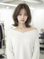 ノラ シブヤ(NORA)&nbsp;ワンホンレイヤー顔まわりレイヤーシャギーカットエンドカラー