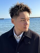 ヒロギンザ 大阪本店(HIRO GINZA)&nbsp;ホワイトメッシュ×スキンフェード