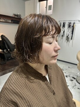 フロムドット(from.) ボブパーマヘア