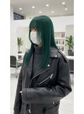 暗めカラー/韓国風/レイヤーカット/髪質改善/縮毛矯正/淵野辺