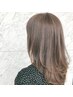 【髪に立体感を】ポイントケアハイライト・カラー+カット¥13,860→