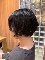 ココ(qoqo)&nbsp;大人ショート　パーマスタイル　丸みショート