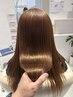 【超高濃度水素ダメージレスカラー+ナノバブル+髪質改善tr】26950