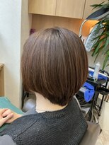 ウイ バイ ファースト 北四番丁店(u'i by first)&nbsp;大人の丸みショートボブで叶える、上品なツヤ髪