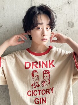 エルランカ(L.lanka) ハンサムショート/似合わせカット/くせ毛風パーマ/20代/30代