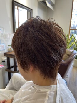 ヘアー アンド スパ ルクシア(hair&spa Luxia)の写真/毎日のお手入れが楽しくなる♪似合わせが得意なサロンです。顔周りのカットで小顔見せも◎