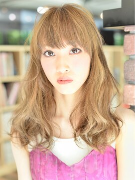 ケーツー心斎橋 クイーンズガーデン バイ ケーツー(K two QUEEN'S GARDEN by K two) 【K-two心斎橋】上品リラックスウェーブ~バランス小顔ロング~