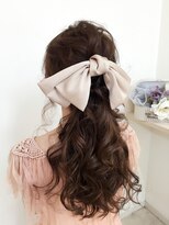 ヘアーセットサロン ピンキー(Hairset Salon Pinky) Pinky☆ナチュラルポニー