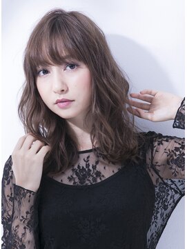 シャンプー 本店(SHAMPOO) 大人の色気を醸し出すうるつやセミディ