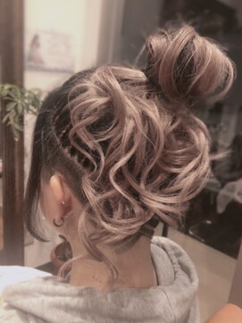 クロリ(Coloris) 2ブロックバリアート × エクステ スタイル!