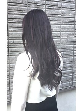 サムブリッジ(SOMEBRIDGE) ★パープルのハイライトのロングヘアー★【SOMEBRIDGE 亀有】