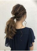 最高級ポニーテール