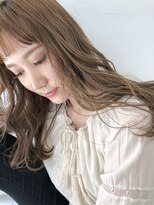 マーシィ(MARCIE) 【MARCIE】ぱつっとバング × ベージュ