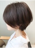 大人かわいい前下がりマニッシュショート３【CICATA関口】
