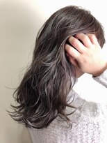 ヘアサロンM 新宿&nbsp;デザインカラー/厚めバング/ローライト/スリークボブ