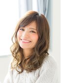 可愛さ感じる　ar風　愛されミディースタイル