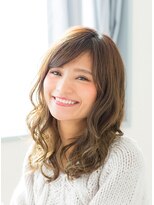 髪匠 雅 ミヤビ(MIYABI)&nbsp;可愛さ感じる　ar風　愛されミディースタイル