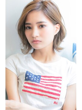 エイト 藤沢店(EIGHT fujisawa) 【EIGHT藤沢】竹内ケンゴ かきあげ切りっぱなしボブ大人かわいい