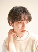 オフィスヘア/エアリーミディ/ショートパーマ/新宿