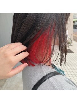 イン(in.) インナービビッドレッド