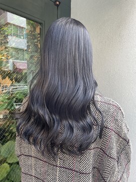 マーシュ(marshu) ブルーブラック × 艶巻き♪