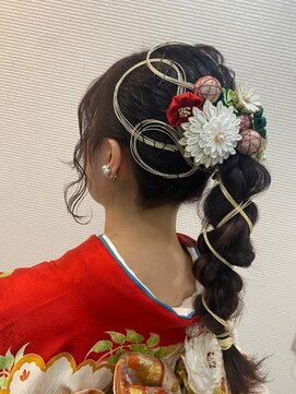 美容室 メザミー MESAMIES 成人式◎お祝い事◎華やかさバッチリ×大人可愛いヘアセット★