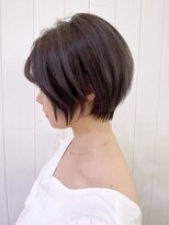 アイティーバイアルバム 下北沢店(IT by ALBUM)&nbsp;ショートミニ_ショコラベージュボブルフベビーバング_ba340042