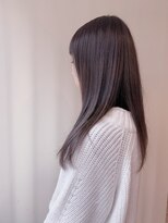 アソビ 表参道(ASOBI)&nbsp;暗髪　ワンカール　ラベンダーカラー