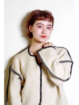 クシュ 所沢西口プロぺ通り(kusyu... )&nbsp;ペールベージュセクションカラーグラデーションカラー外ハネボブ