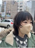 ウルフカット!