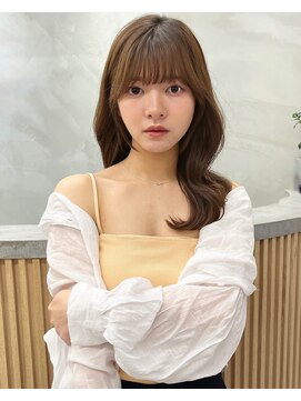 グロー 大宮(GLROW) 韓国顔まわりレイヤーカットくびれ巻き【大宮】