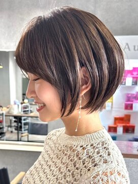 プルーヴ 秋葉原(prove) 30代40代大人女性/前髪ありショートボブ/ショートヘア/髪質改善