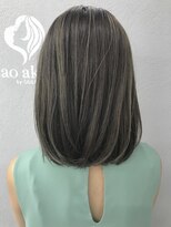 アオアクア バイ グルグル 小岩店(ao akua by GULGUL)&nbsp;アッシュカラー【ストレートでもかわいいハイライト】小岩