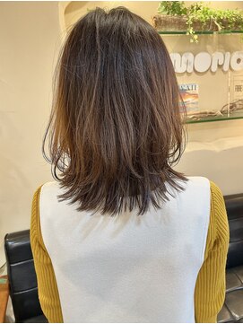 ラウンジ モリオ イケブクロ(Lounge MORIO Ikebukuro) 前髪無しレイヤーミディアム/大人可愛いレイヤーミディアム◯