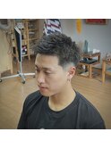フェード×スパイキーショート