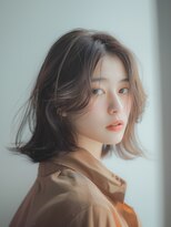 エダ 鎌倉(edA.)&nbsp;ミディアムスタイル/白髪ぼかし/グレージュ 19