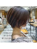 みねスタイル♪ 似合わせ ショート ボブ 30代 40代 小顔 新宿