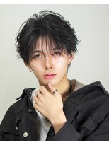 オーシャントーキョー 渋谷神南(OCEAN TOKYO) ツーブロックフェザーシースルー