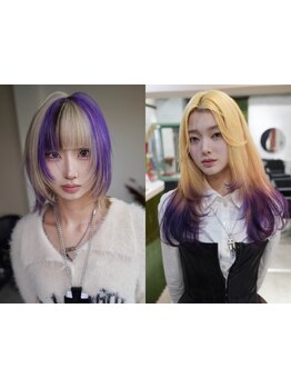 高い技術力で難易度の高いブリーチメニューもお任せ！「今」のキレイだけでなく「未来」まで見据えた提案を