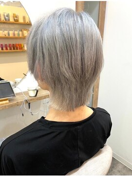 シアアルン 新小岩店(SHEER alun) アッシュグレー/ダブルカラー/SHEERalun新小岩店