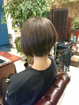 ジュゲム(樹下夢)の写真/髪質・骨格などに合わせてあなたの魅力を最大限引き出す"垢抜けショート"♪バッサリカットもお任せ◎