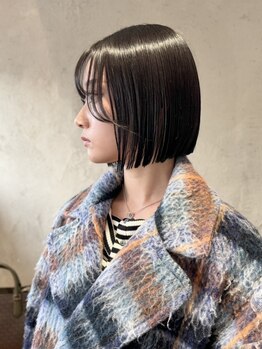 マジコ 表参道(Magico)の写真/顔周りで魅せるあなただけの似合わせ〔表参道/髪質改善/髪質改善トリートメント/髪質改善ストレート〕